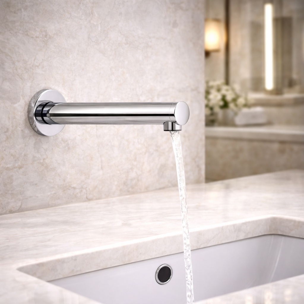 Fontana Commercial Wall Mounted Automatic Motion Sensor Faucet (FS9824W)